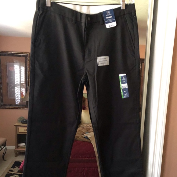 George Other - NEW w Tag Men’s George Black Dress Pants 36/32